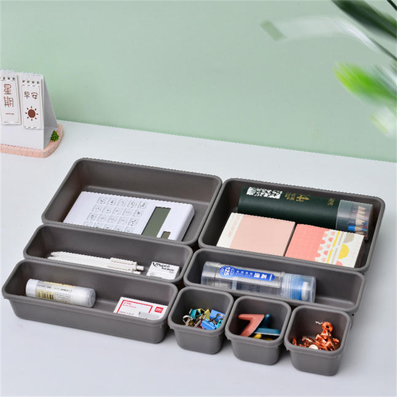 Women Accessories Drawer - New 8PCS White Women Makeup Organizer