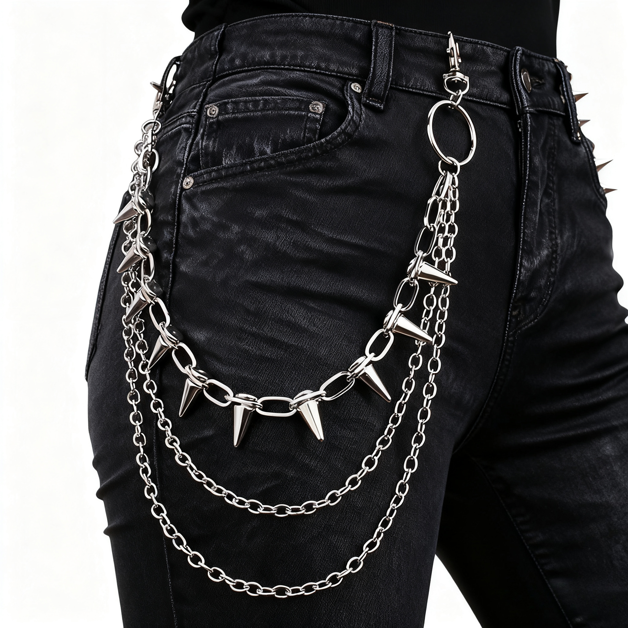 Women'S Accessories Wallet - Unisex Hip Hop Punk Rock Metal