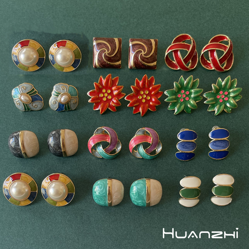 Women'S Accessories In The 90S - HUANZHI 2022 Retro Flower Ribbon Line