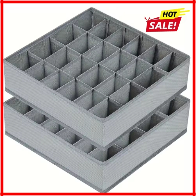 Women Accessories Drawer - Collapsible Sock Drawer Organizer - Women
