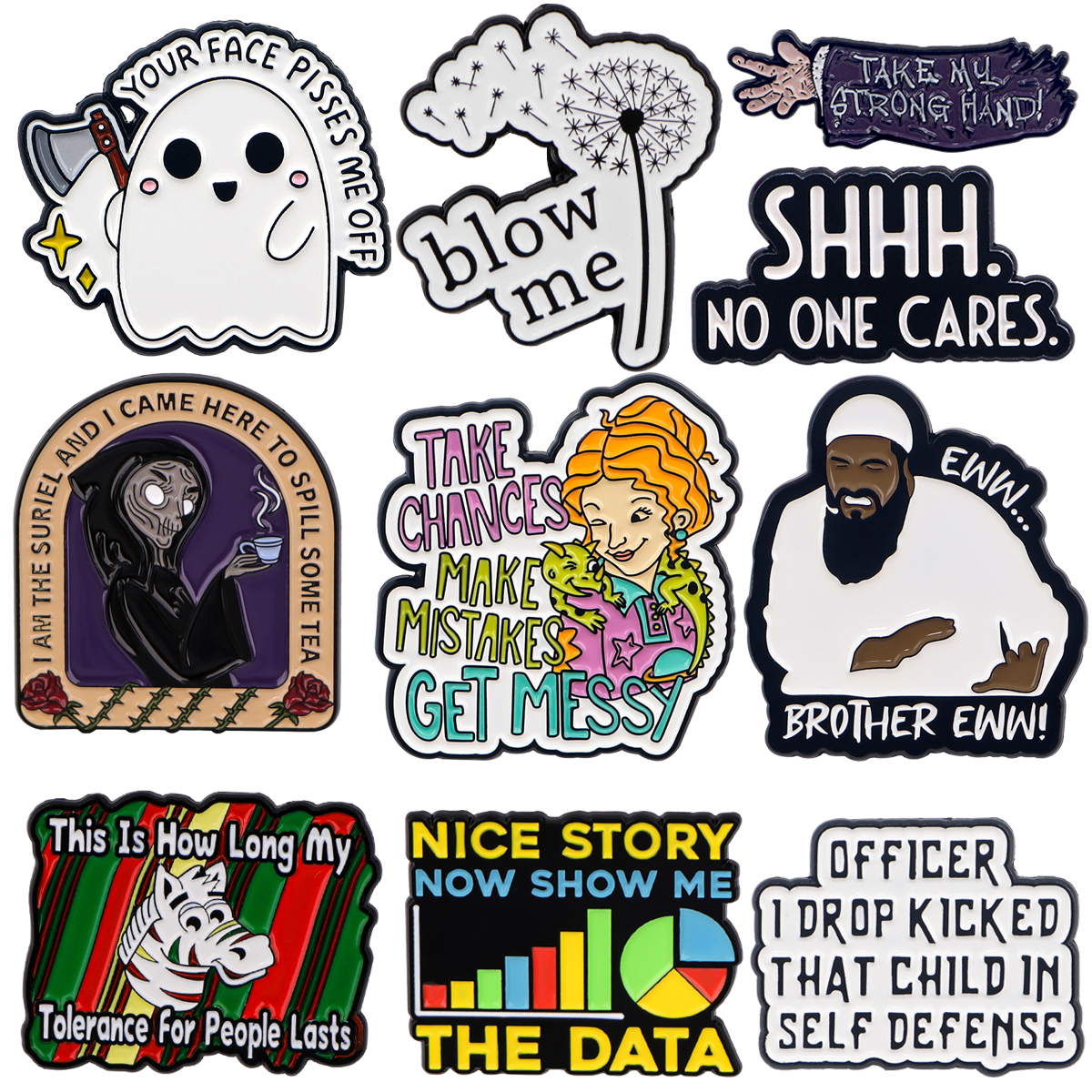 Women Accessories Quotes - Funny School Bus Enamel Pin Halloween