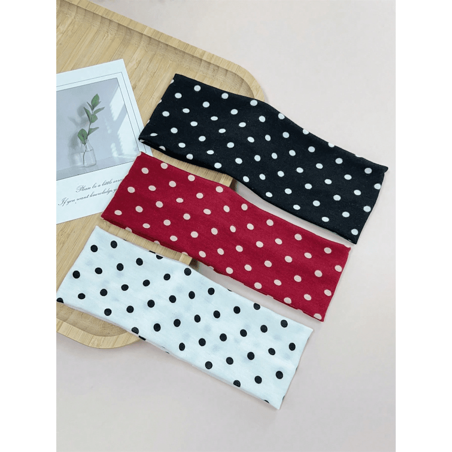 Women'S Running Accessories - 1pcs Women Elegant Sweet Polka Dot