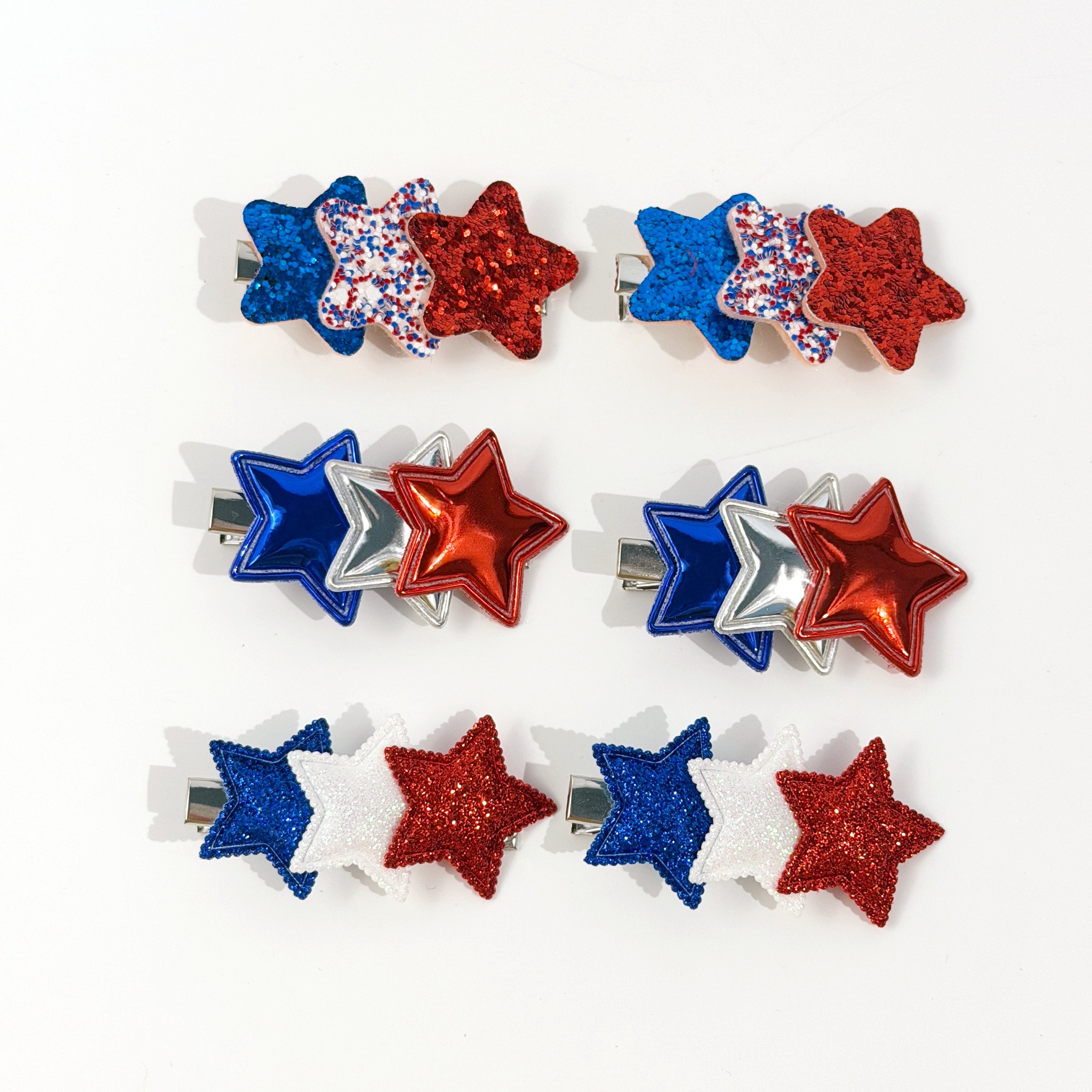 6pcs Girls Glitter Star Hair C - Women Accessories Usa reseña y precio