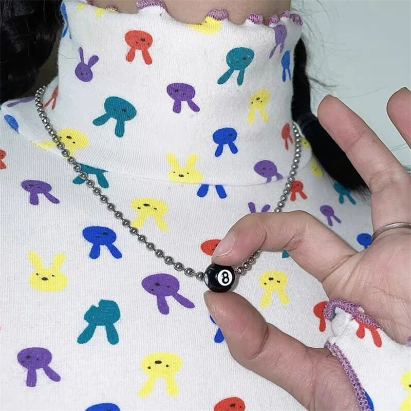 Kpop Fashion Vintage Black 8 B - Women'S Accessories In The 90S reseña y precio