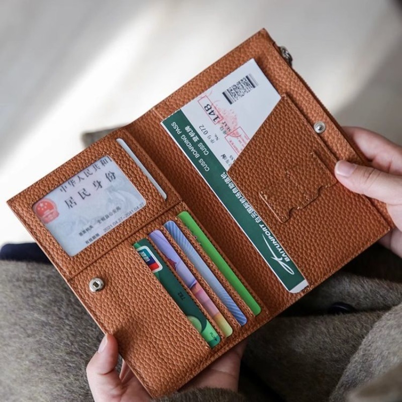 Leather Passport Holder Covers - Women'S Accessories Wallet reseña y precio
