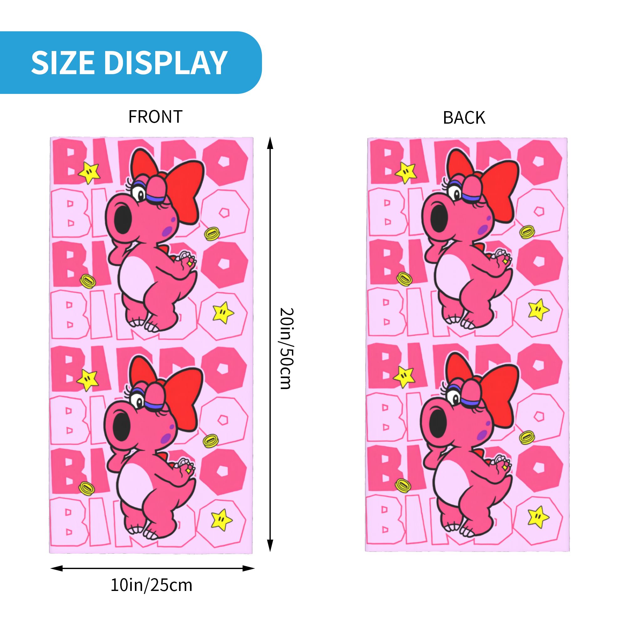 Birdo Mario Anime  Bandana Nec - Women'S Running Accessories reseña y precio