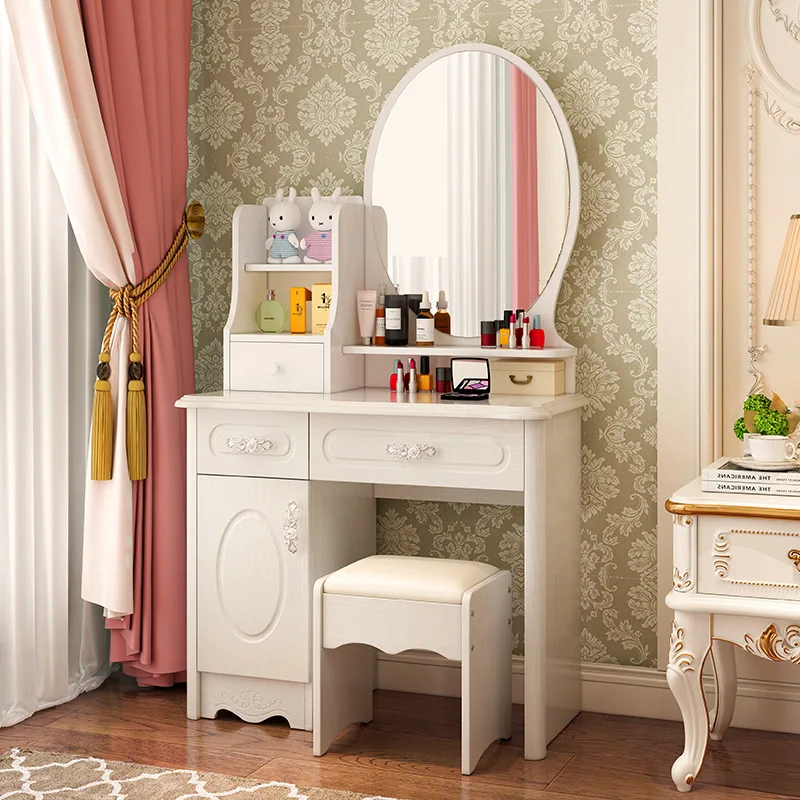 European Simple Dressing Table - Women Accessories Drawer reseña y precio