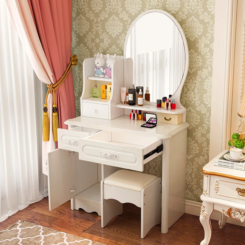 European Simple Dressing Table - Women Accessories Drawer reseña y precio