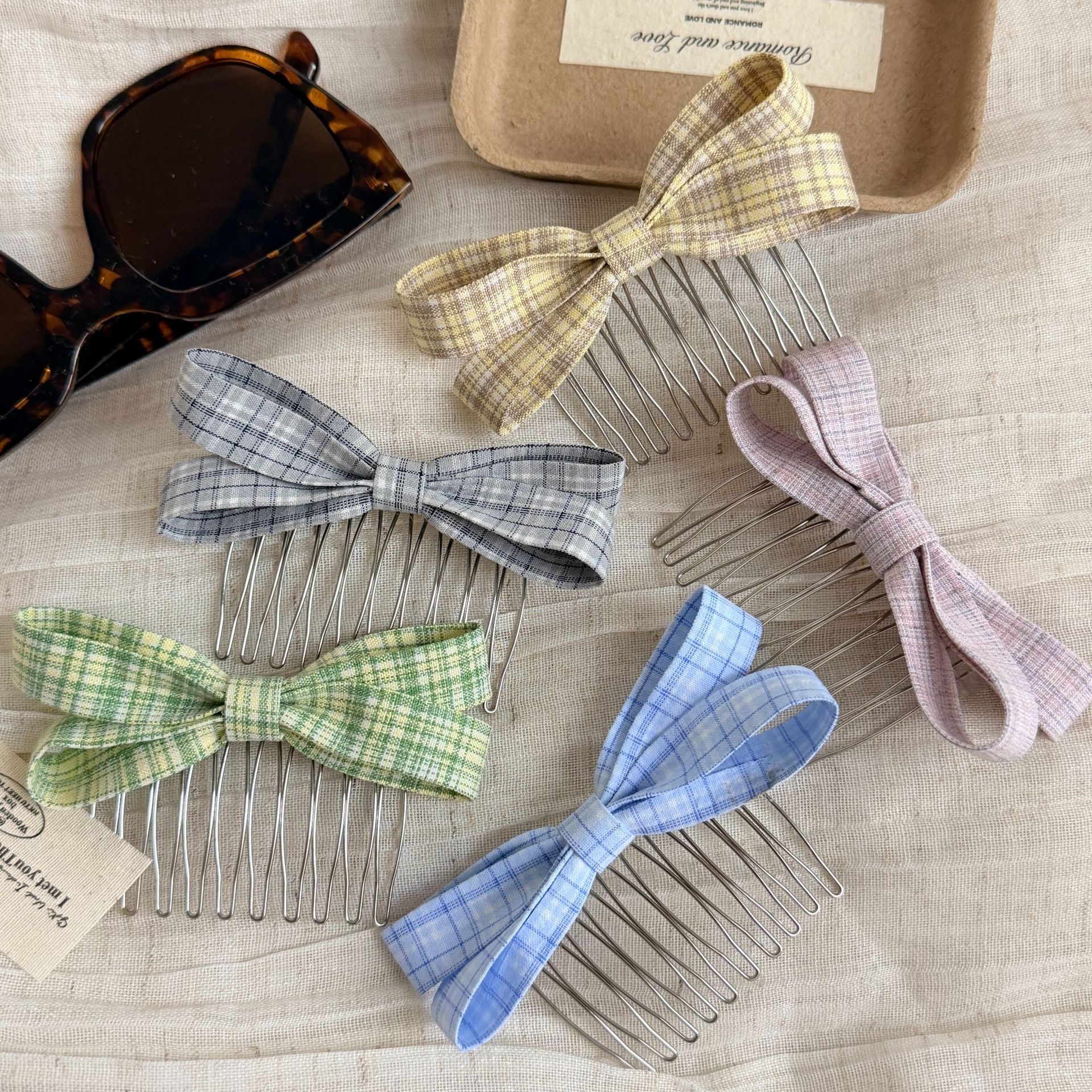 Simple Bow Hairpin For Women C - Hair Fork Stick reseña y precio