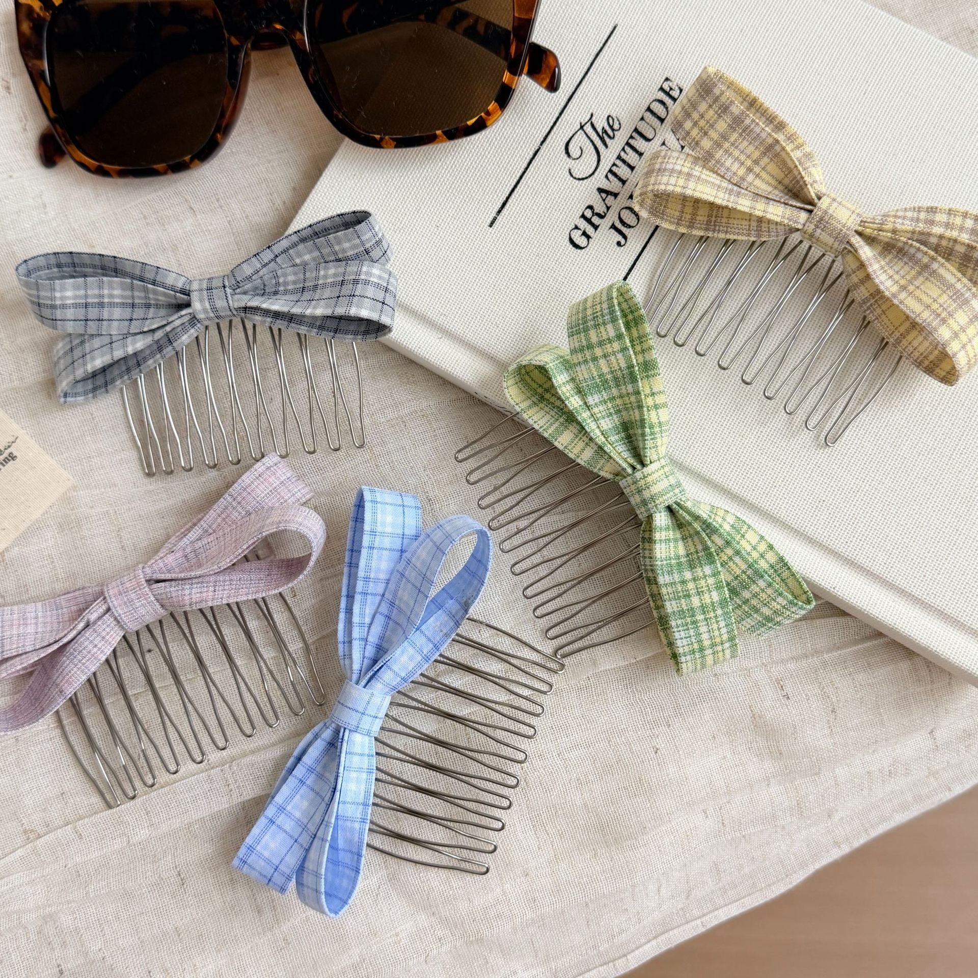 Simple Bow Hairpin For Women C - Hair Fork Stick reseña y precio