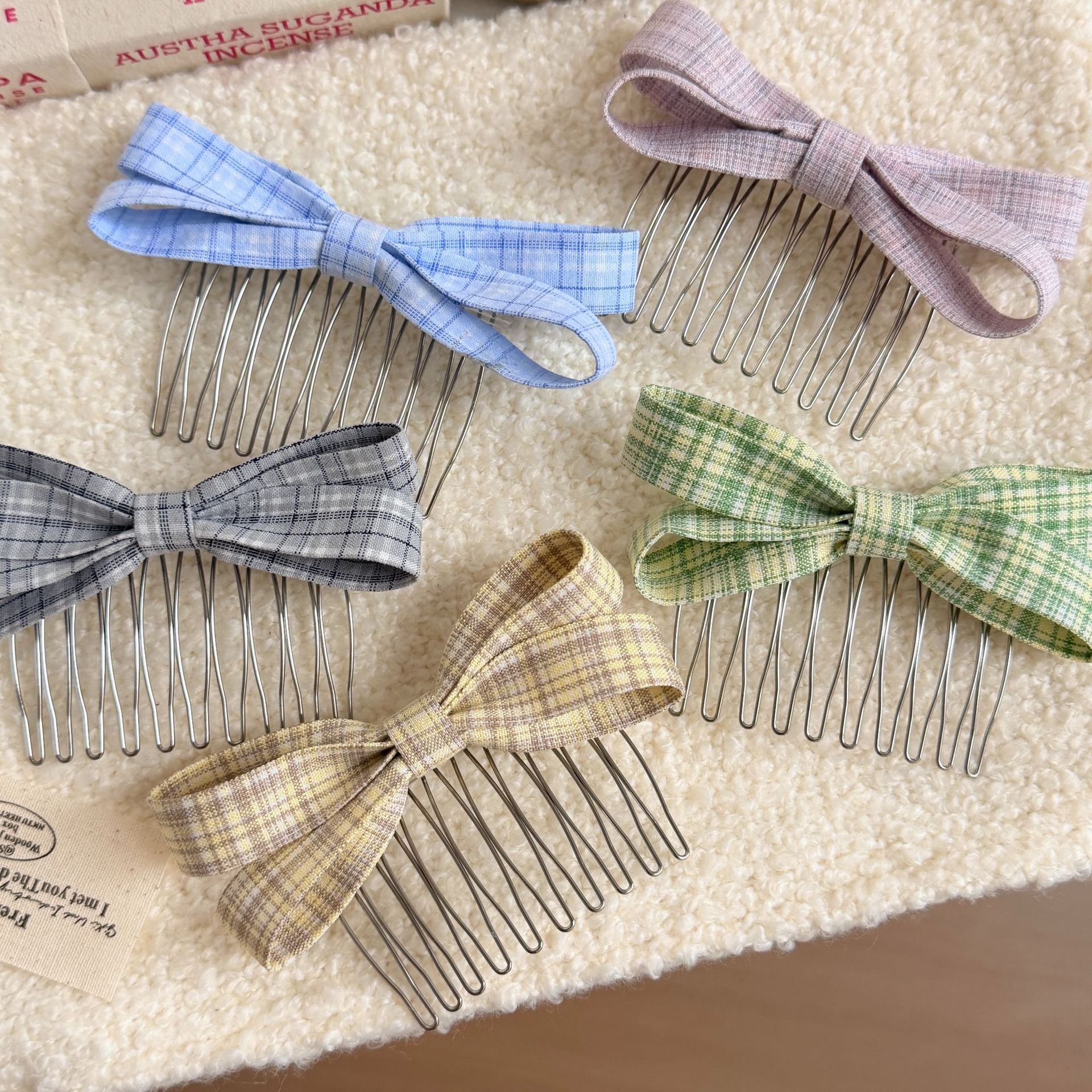 Simple Bow Hairpin For Women C - Hair Fork Stick reseña y precio