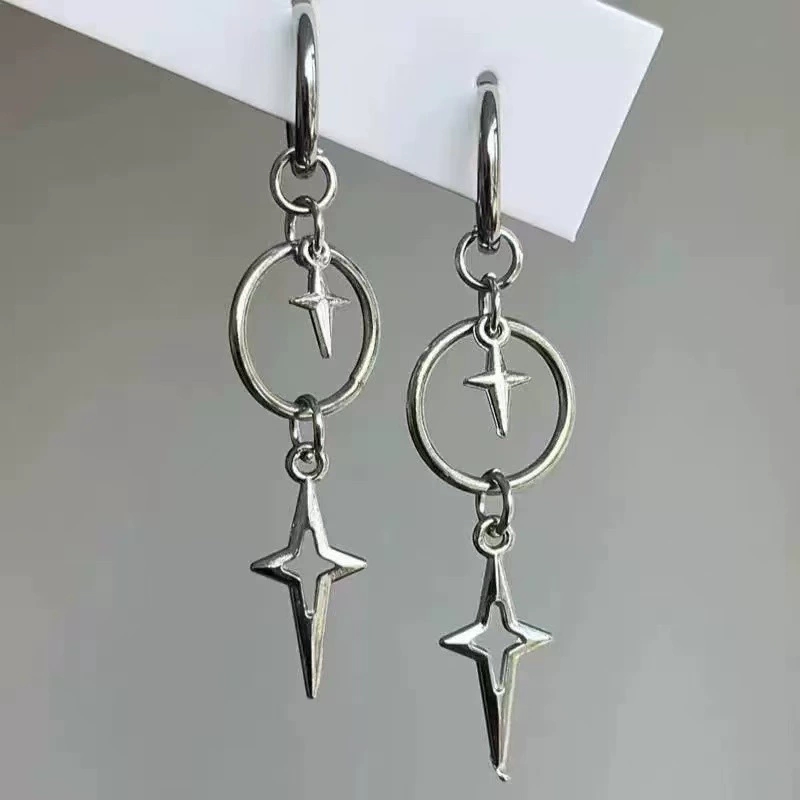 Personalized Punk Cross Star P - Women'S Accessories In The 90S reseña y precio