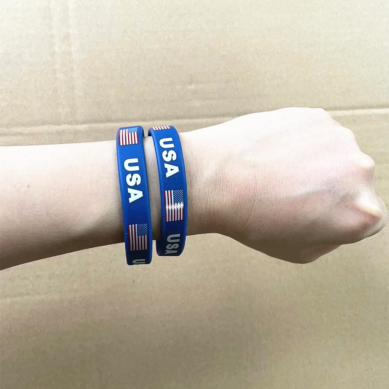 2pcs USA Flag Bracelets for Me - Women Accessories Usa reseña y precio