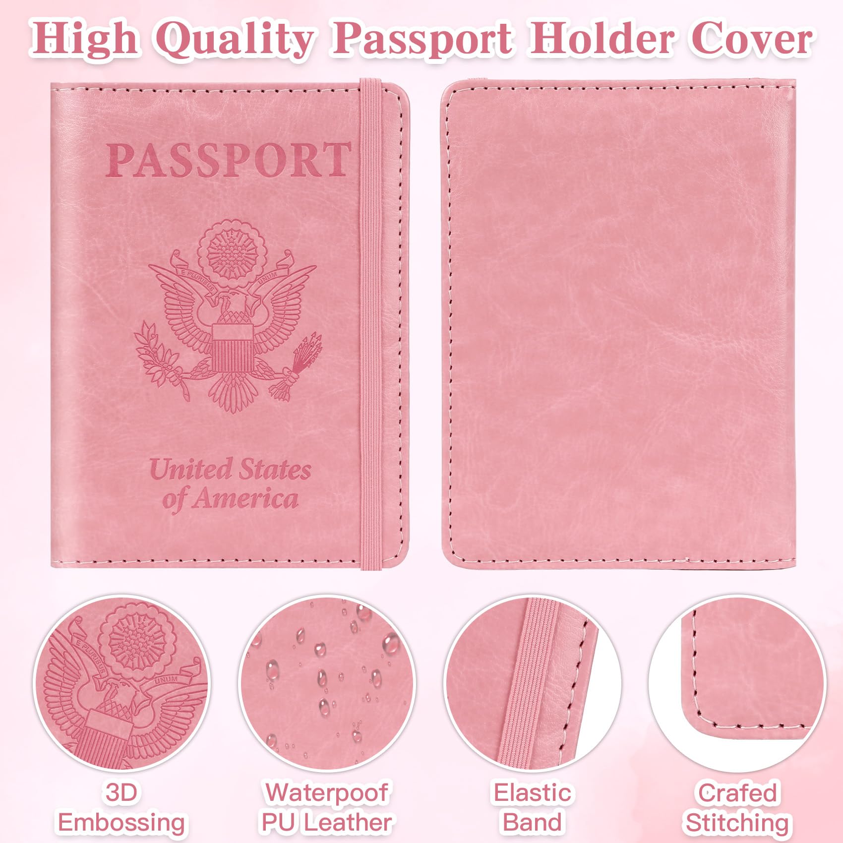 Passport Holder for Travel, Rf - Women'S Essential Accessories reseña y precio