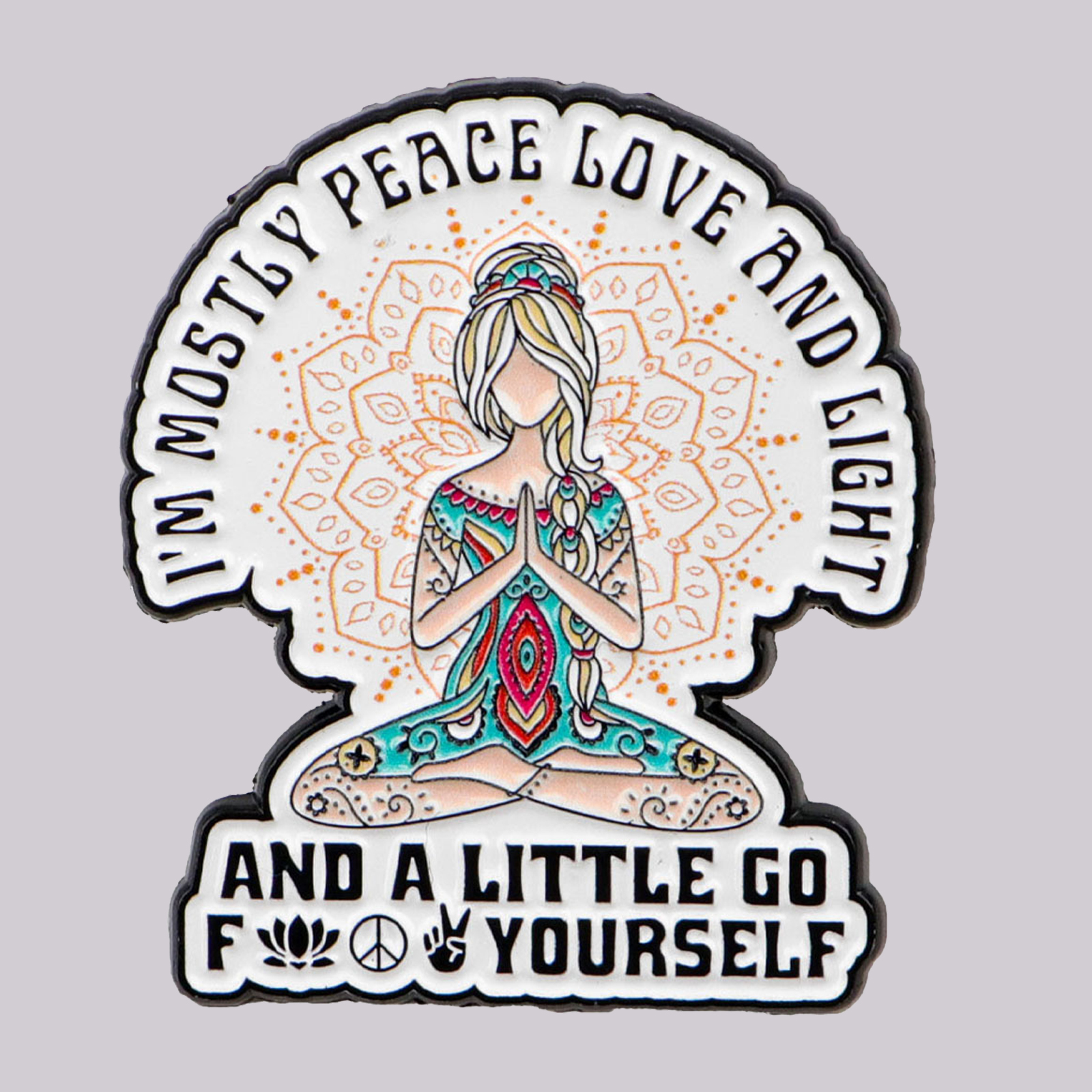 Funny Yoga Enamel Pins Humorou - Women Accessories Quotes reseña y precio