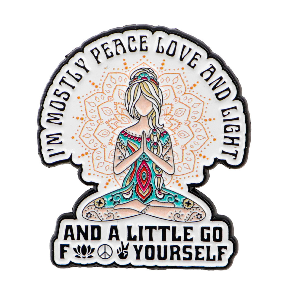 Funny Yoga Enamel Pins Humorou - Women Accessories Quotes reseña y precio