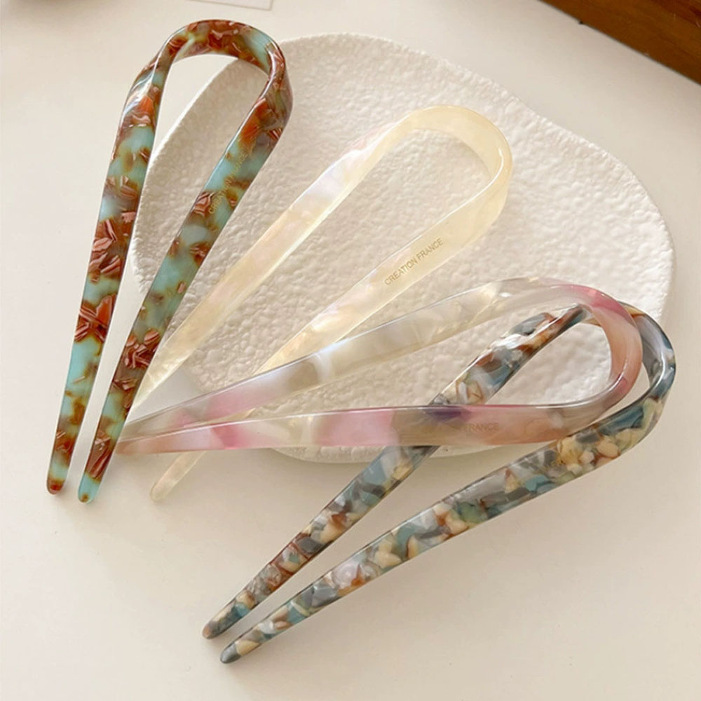 Retro U-shaped hairclip for wo - Hair Fork Stick reseña y precio