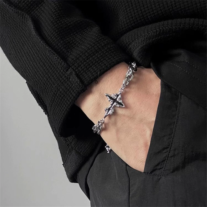 Punk Black Cross Pendant Chain - Women'S Accessories In The 90S reseña y precio