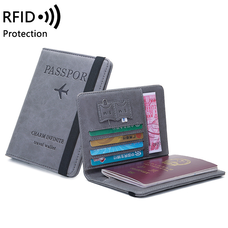 Unisex PU Leather Passport Hol - Women'S Accessories Wallet reseña y precio