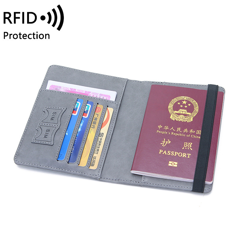Unisex PU Leather Passport Hol - Women'S Accessories Wallet reseña y precio