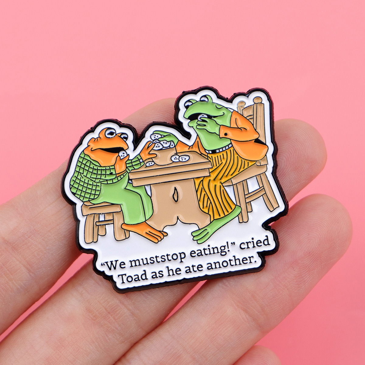 Cute Frog Animals Enamel Pin C - Women Accessories Quotes reseña y precio