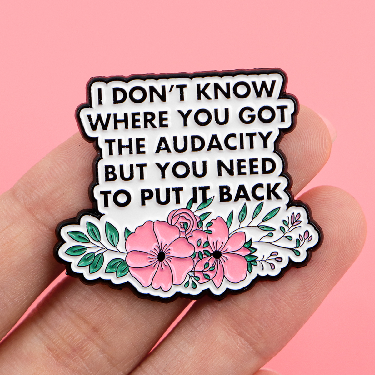 Flowers Quotes Don't Worry Ena - Women Accessories Quotes reseña y precio