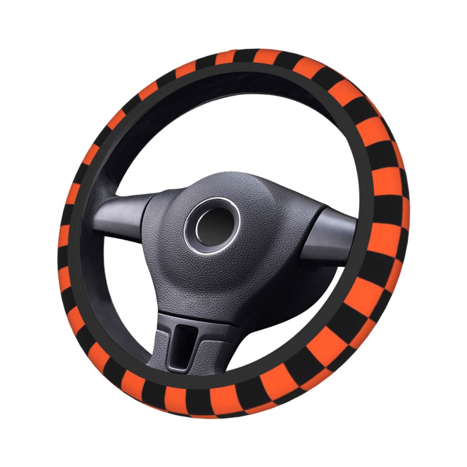 Black and Orange Grid Print St - Women'S Accessories Vans reseña y precio