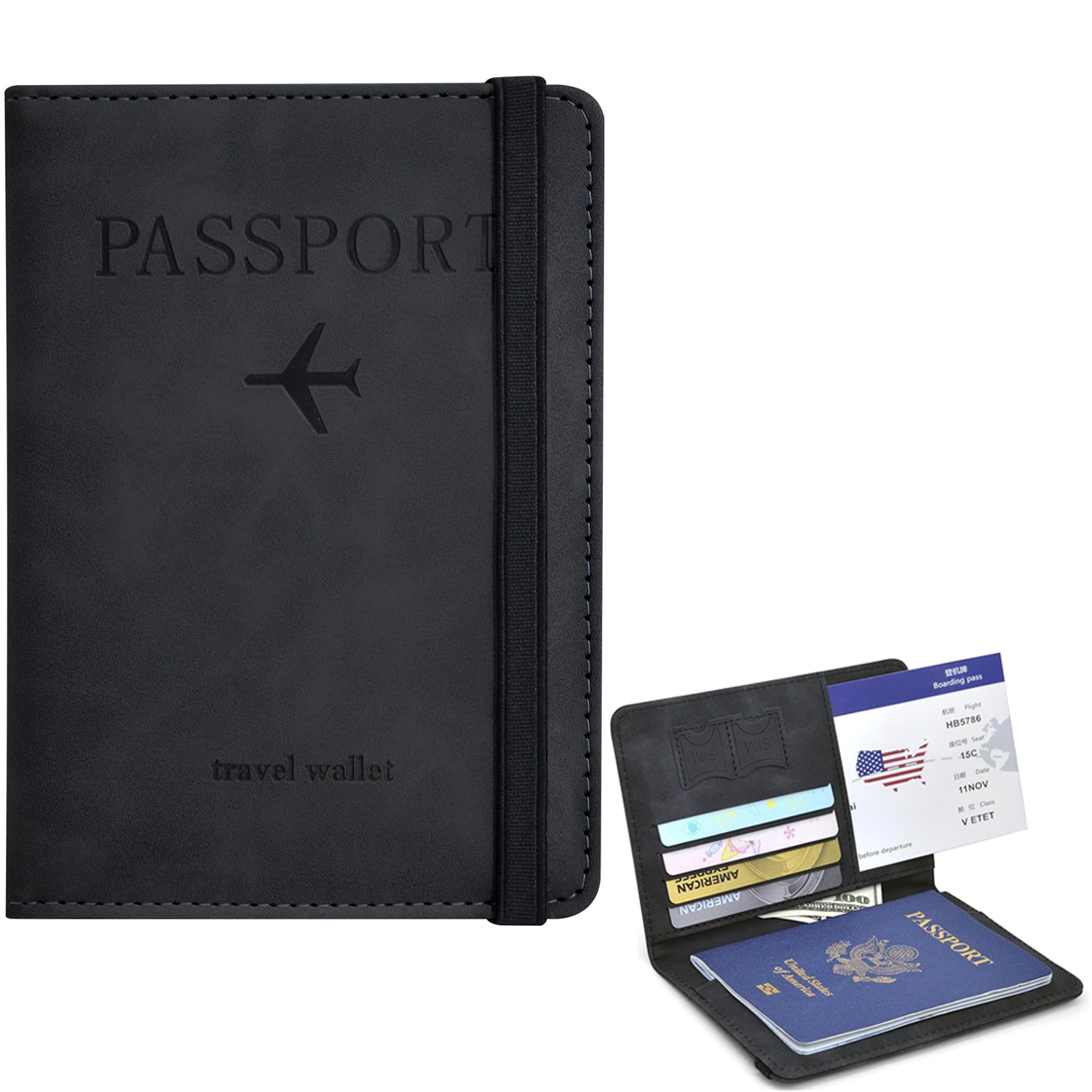 Passport Holder Wallet Cover T - Women'S Essential Accessories reseña y precio
