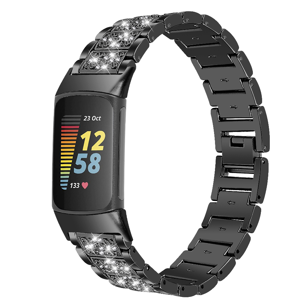 Diamond Stainless steel Band F - Women Accessories In English reseña y precio