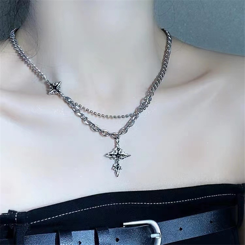 Gothic Vintage Y2K Red Glass H - Women'S Accessories In The 90S reseña y precio