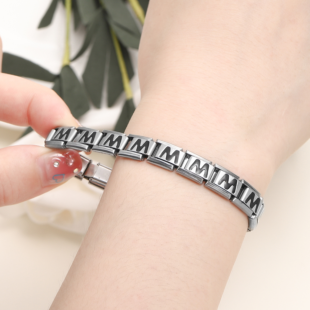 Fashion Black 26 English Lette - Women Accessories In English reseña y precio