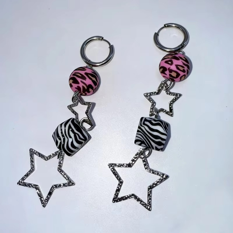 Y2K Jewelry Zebra Leopard Prin - Women'S Accessories In The 90S reseña y precio