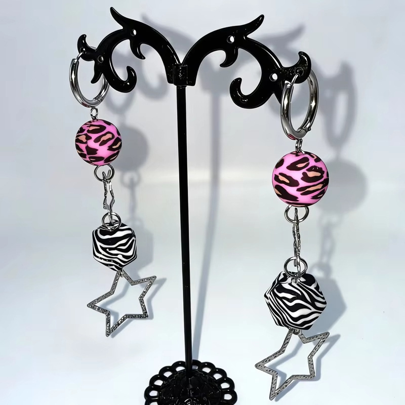 Y2K Jewelry Zebra Leopard Prin - Women'S Accessories In The 90S reseña y precio