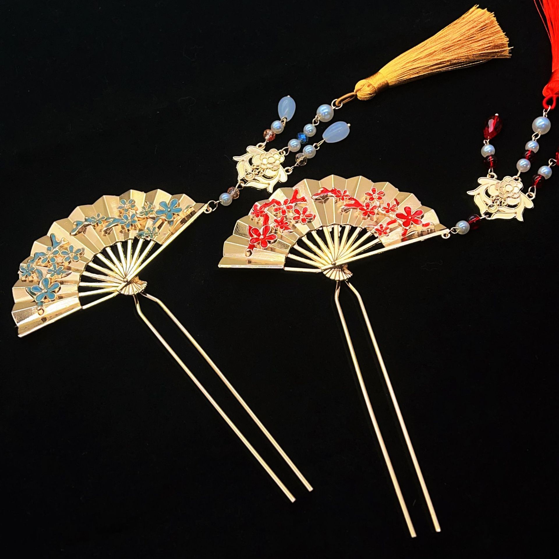 New Chinese style national fan - Hair Fork Stick reseña y precio