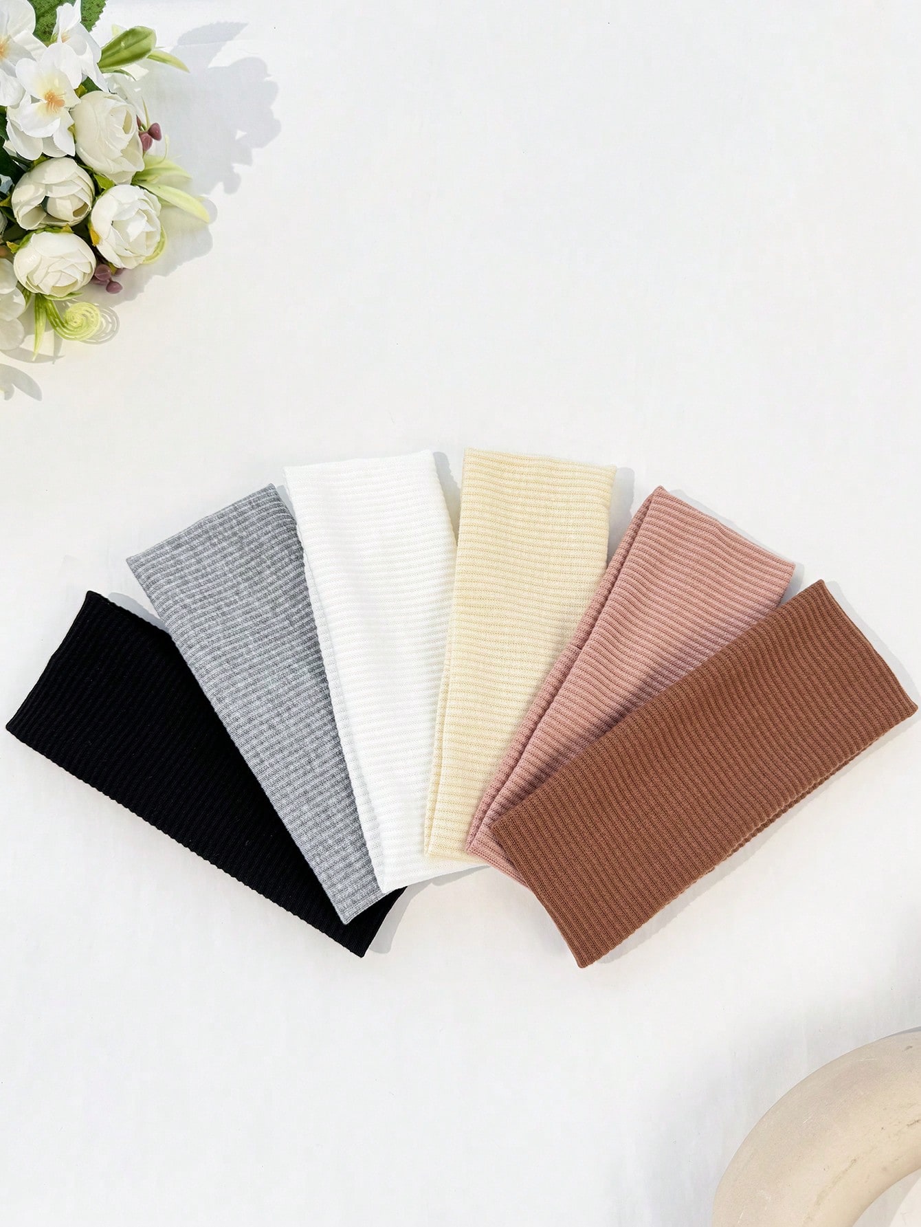 8pcs/Set Solid Color Breathabl - Women'S Running Accessories reseña y precio
