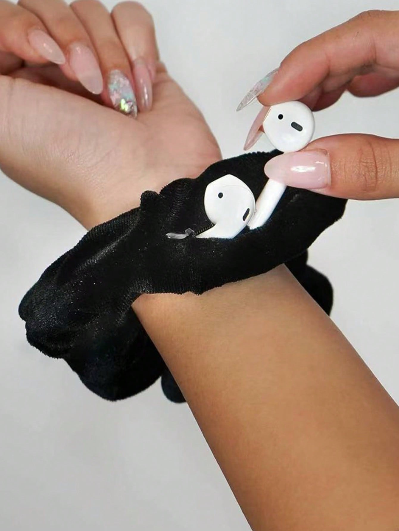 5pcs Velvet Hair Tie With Hidd - Women'S Essential Accessories reseña y precio