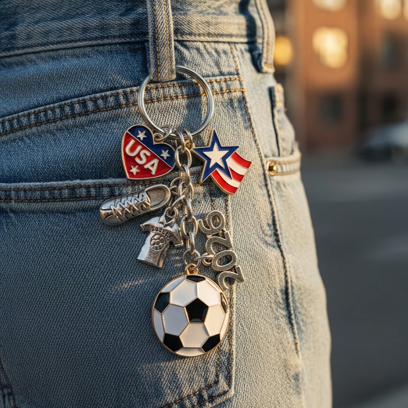 2026 Soccer Keychain for Women - Women Accessories Usa reseña y precio
