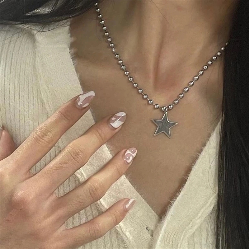 Kpop Cool Punk Vintage Star Pe - Women'S Accessories In The 90S reseña y precio