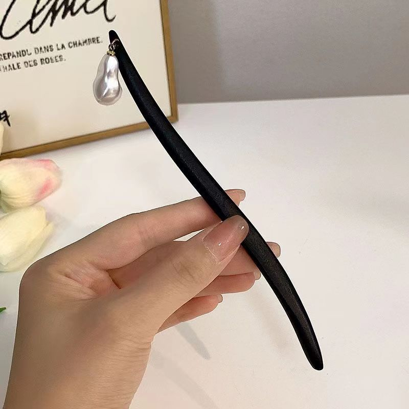 Vintage Chinese Style Wooden F - Hair Fork Stick reseña y precio