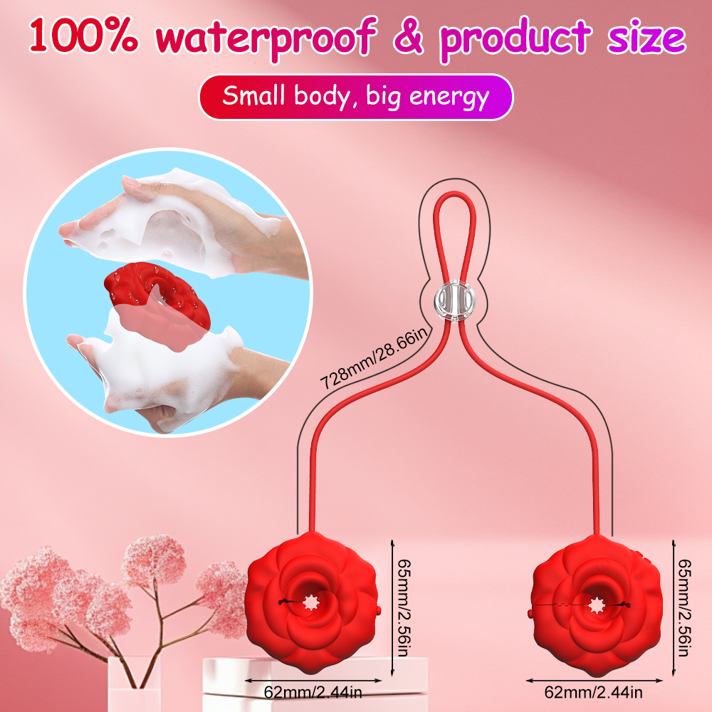 Nipple Clamps Vibrator 9 Vibra - Women Accessories App reseña y precio
