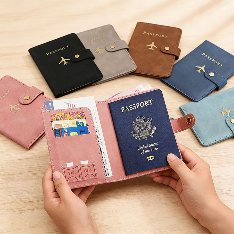 Leather Passport Holder Covers - Women'S Essential Accessories reseña y precio