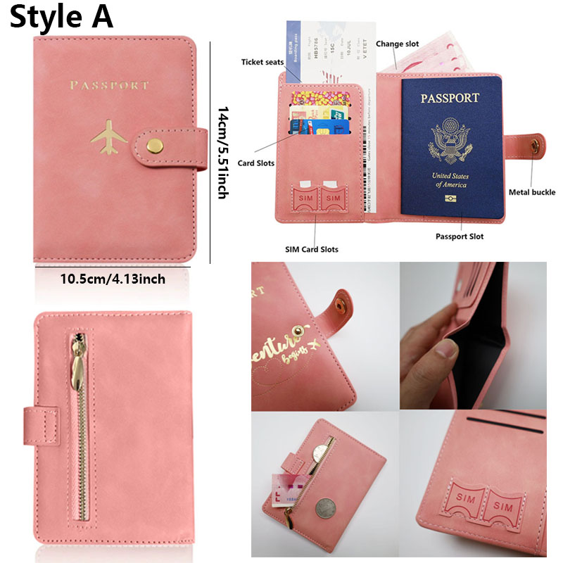 Leather Passport Holder Covers - Women'S Essential Accessories reseña y precio