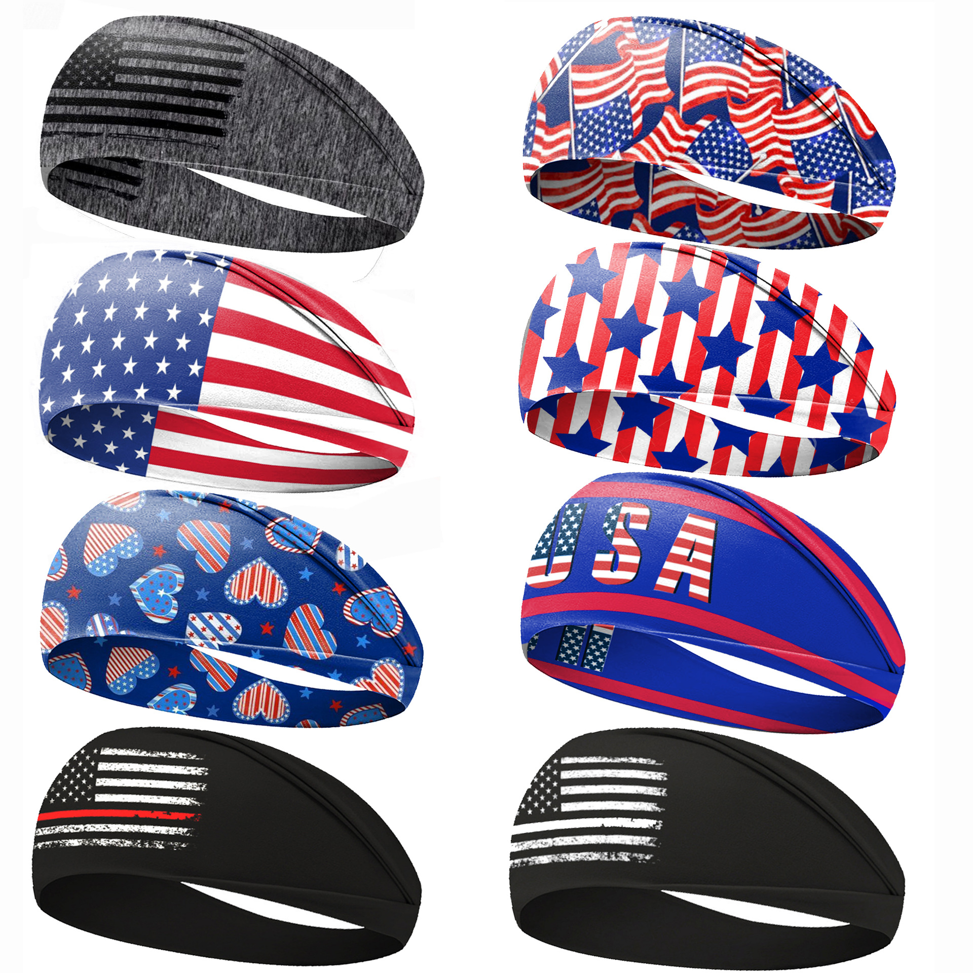 USA Flag Independence Day Hair - Women Accessories Usa reseña y precio