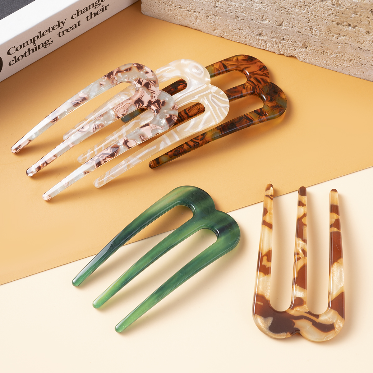 Acetic Acid Hair Forks Three T - Hair Fork Stick reseña y precio
