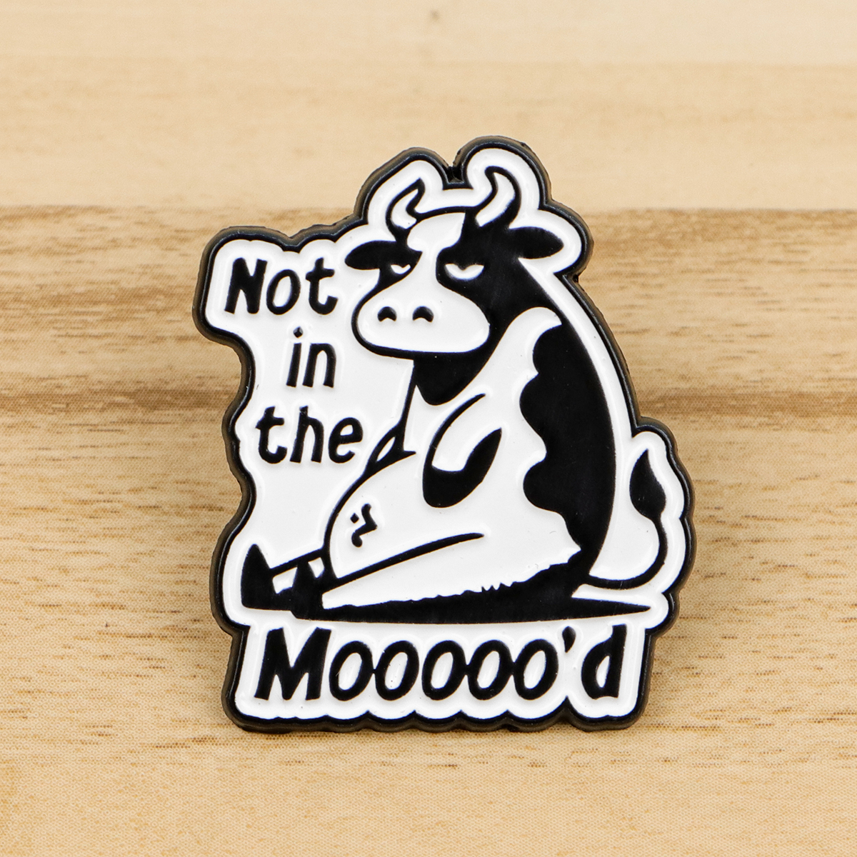 Cute Cow Enamel Pin Quote Badg - Women Accessories Quotes reseña y precio