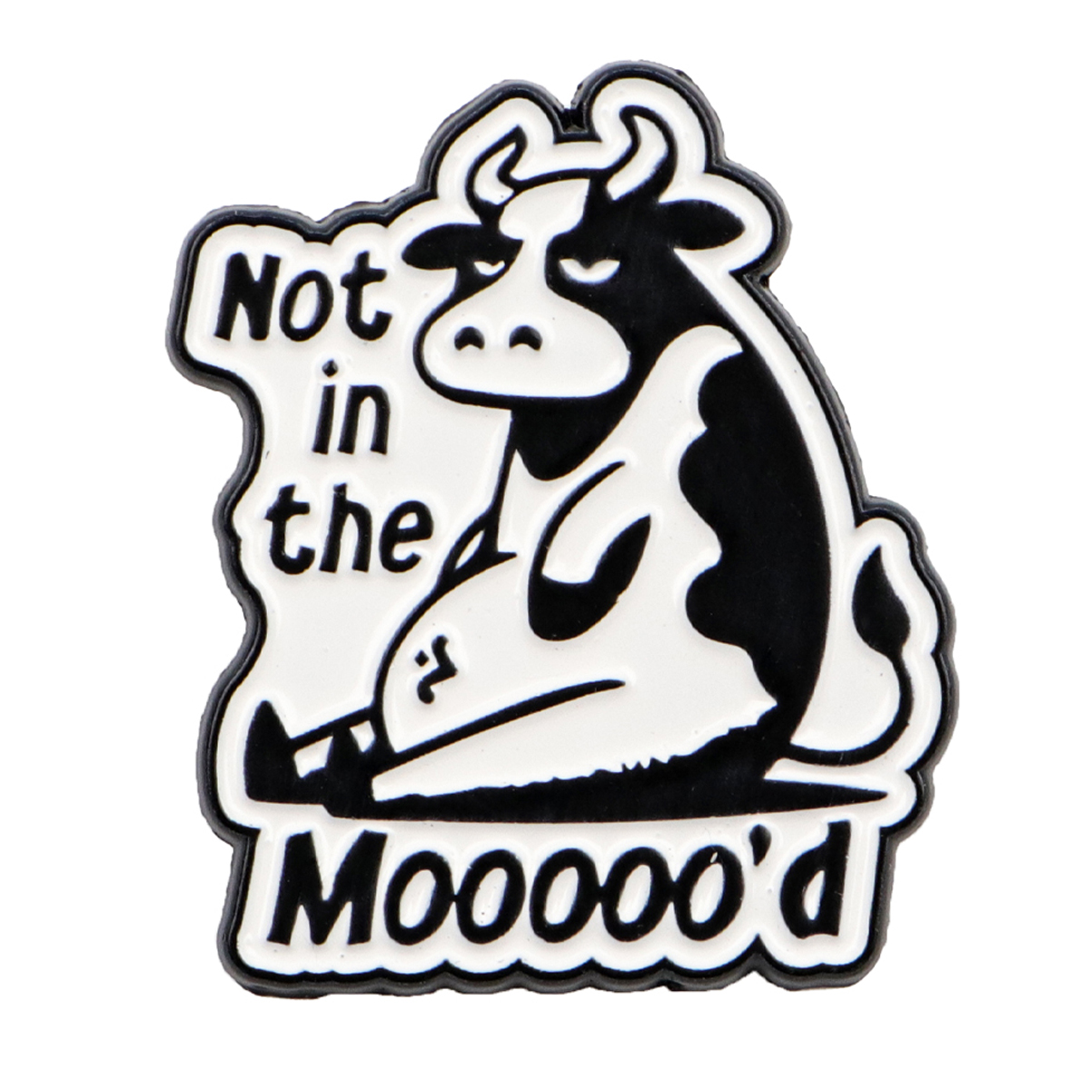 Cute Cow Enamel Pin Quote Badg - Women Accessories Quotes reseña y precio