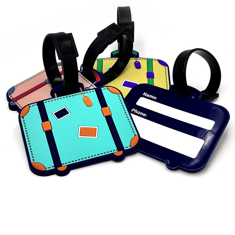Creative PVC Luggage Tag Multi - Women'S Essential Accessories reseña y precio