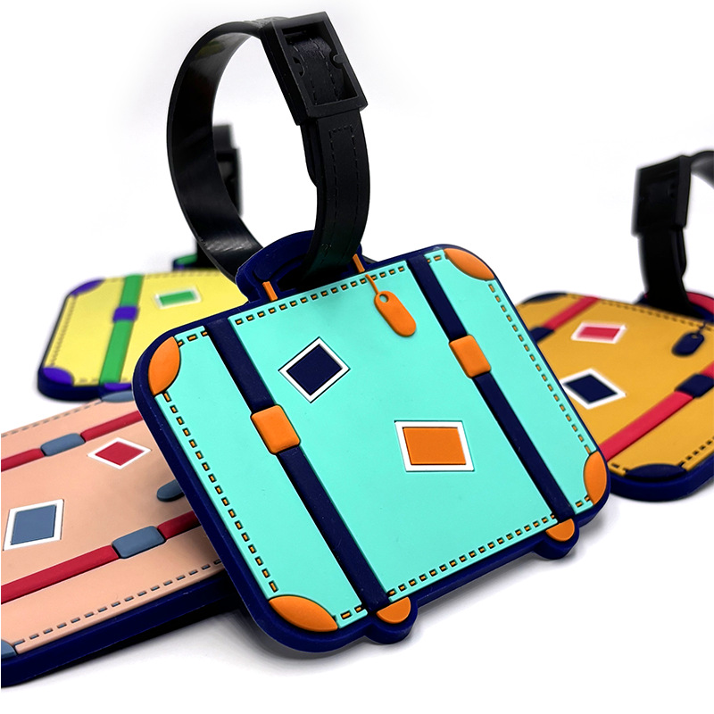 Creative PVC Luggage Tag Multi - Women'S Essential Accessories reseña y precio