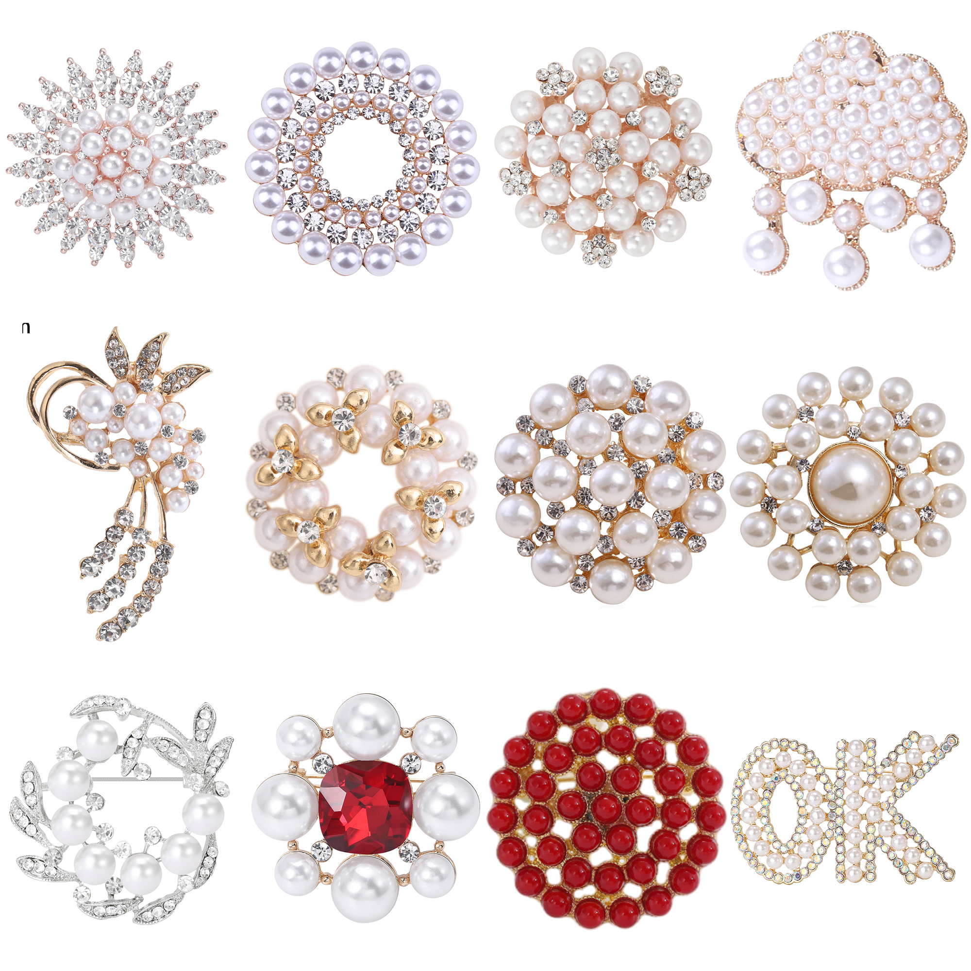 Pearl Flower Brooches For Wome - Women Accessories Bouquet reseña y precio