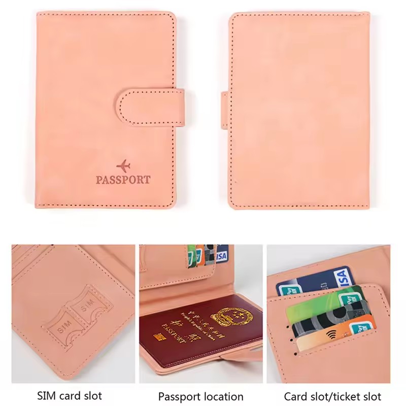 Leather Passport Holder Cover  - Women'S Accessories Wallet reseña y precio